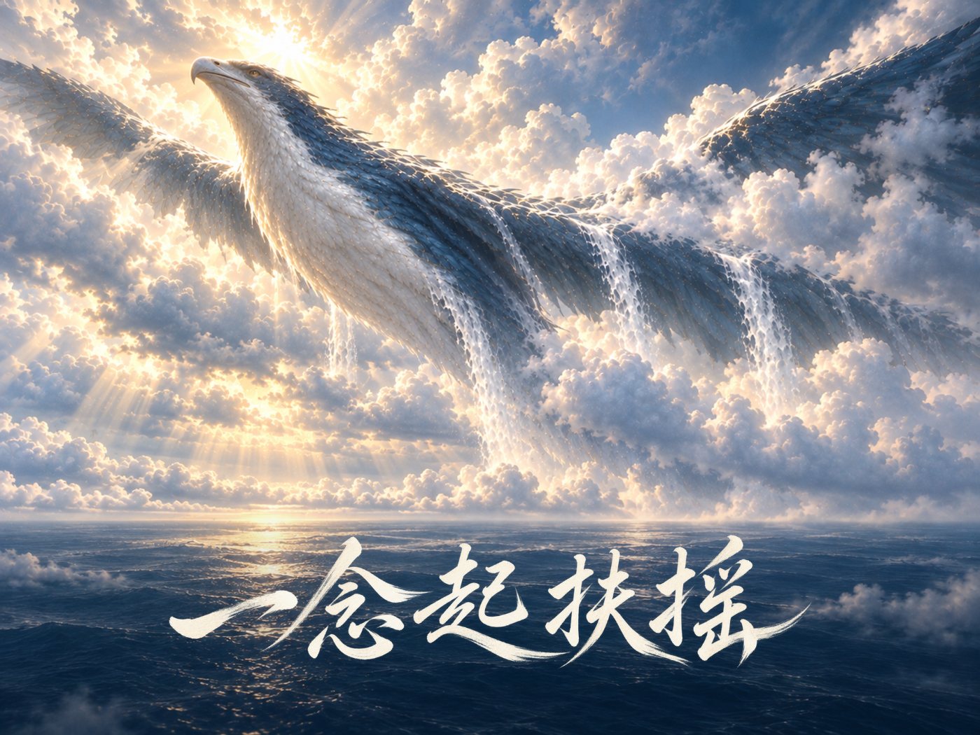 *Elysium*: A Drop Holds the Boundless Sea, A Thought Stirs the Soaring Wind