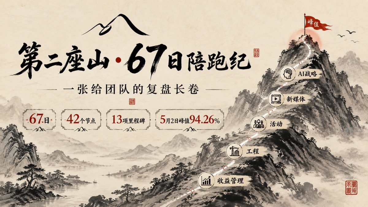 第二座山度假村67日AI陪跑与资产焕新